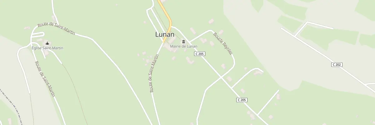 Plan du 5136 Camp de la Reine à Lunan