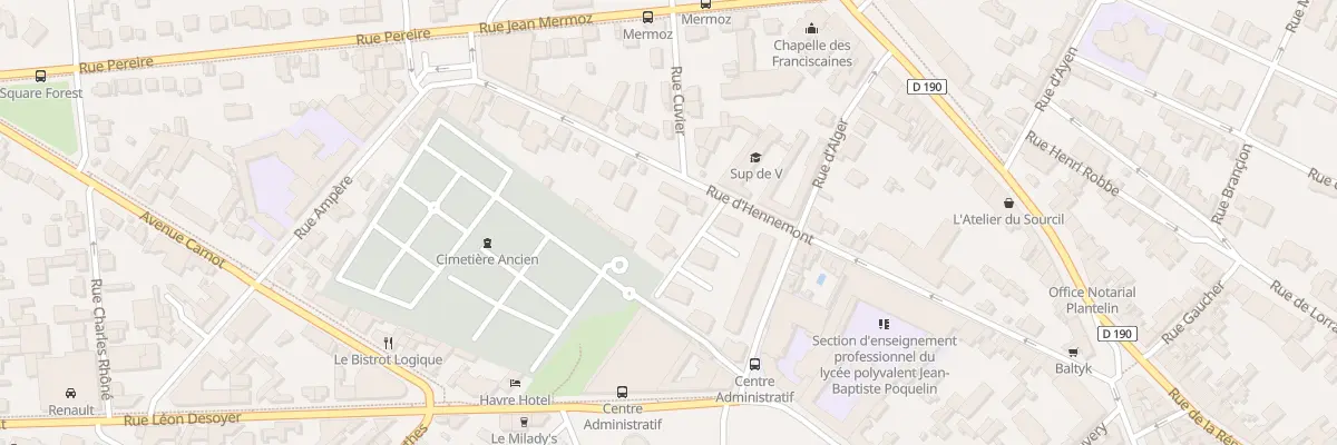 Plan du 21B Rue d’Hennemont à Saint-Germain-en-Laye