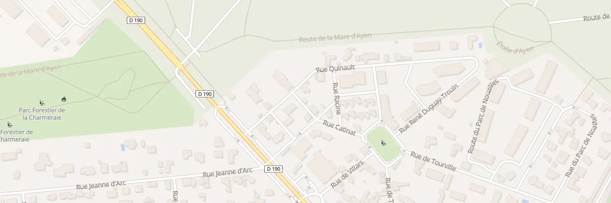 Plan du 4 Rue Bossuet à Saint-Germain-en-Laye