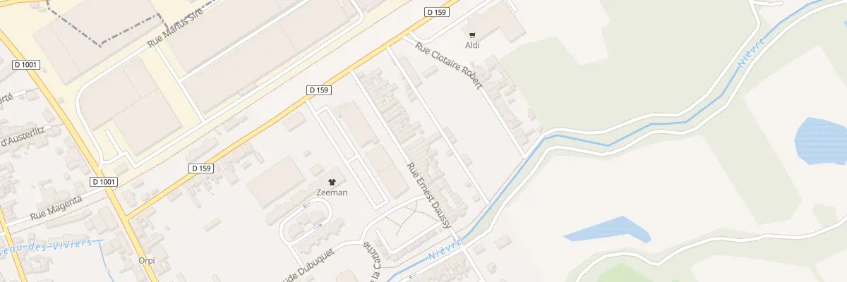 Plan du 20 Rue Ernest Daussy à Flixecourt