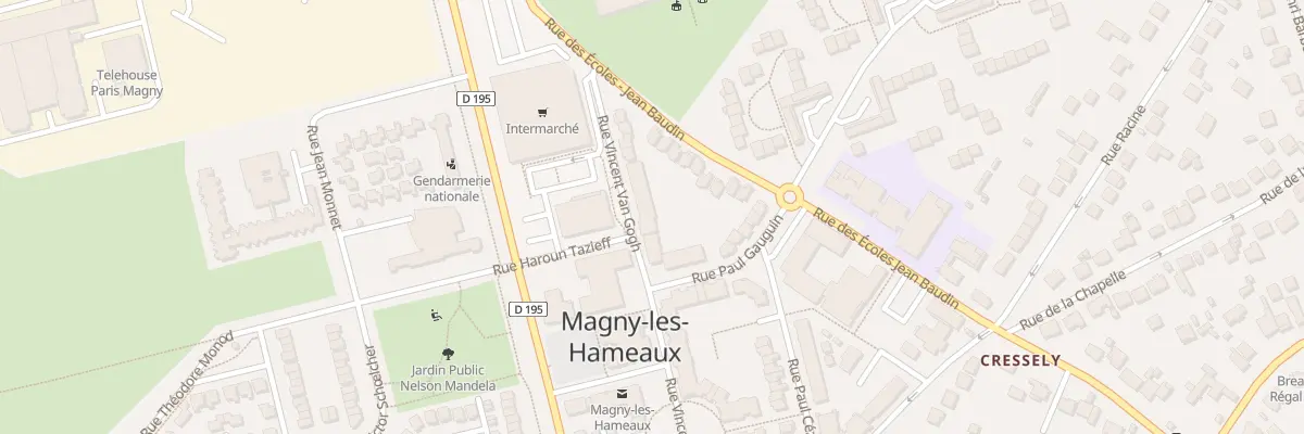 Plan du 13 Rue Vincent Van Gogh à Magny-les-Hameaux