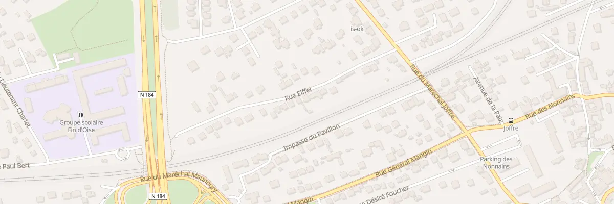 Plan du 13 Rue Eiffel à Conflans-Sainte-Honorine