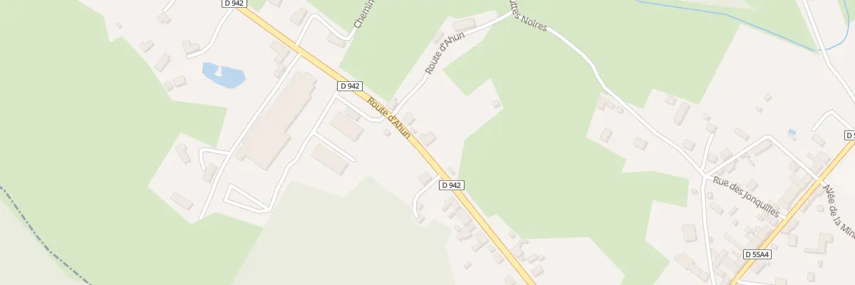 Plan du 27 Rte d’Ahun à Lavaveix-les-Mines