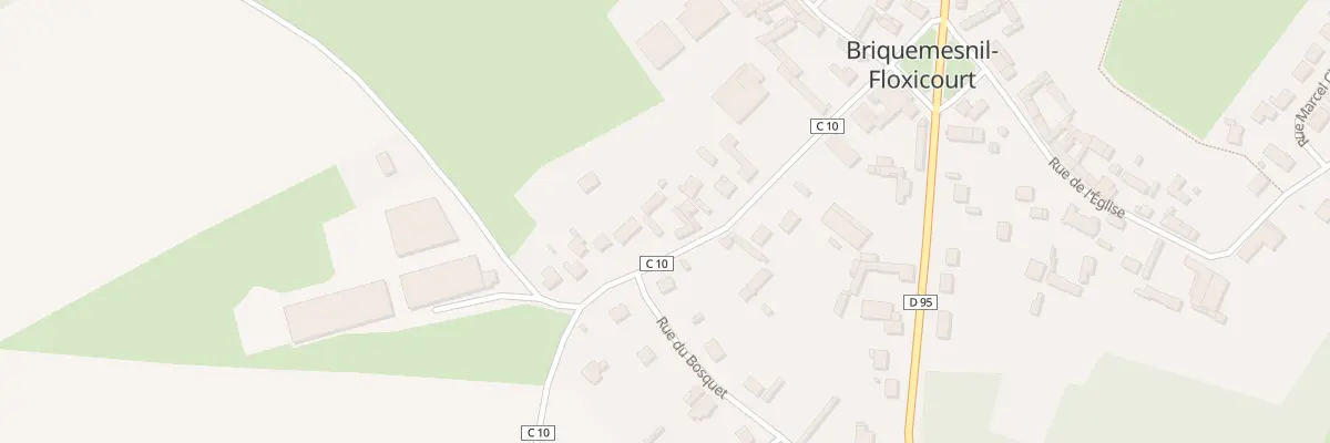 Plan du 5030 Le Village à Briquemesnil-Floxicourt