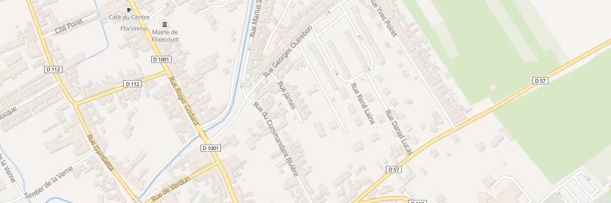 Plan du 6 Rue James à Flixecourt