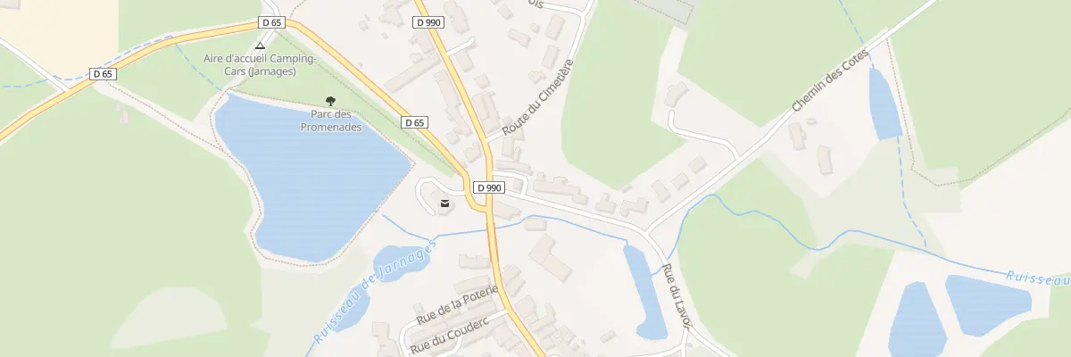Plan du 7 Rue Carpentier à Jarnages