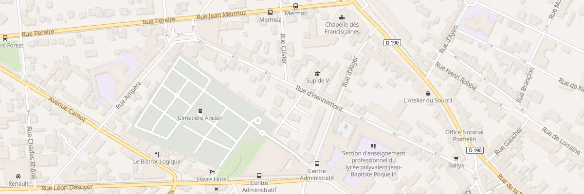 Plan du 21 Rue d’Hennemont à Saint-Germain-en-Laye