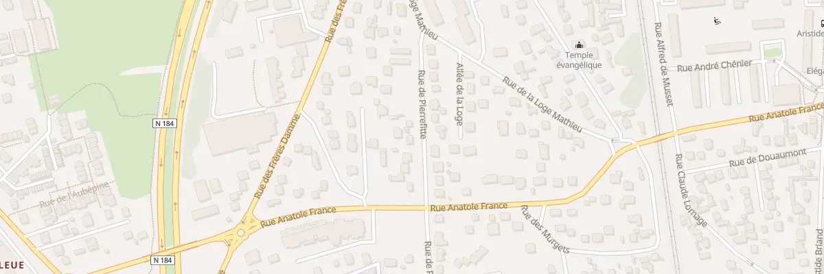 Plan du 93 Rue de Pierrefitte à Conflans-Sainte-Honorine