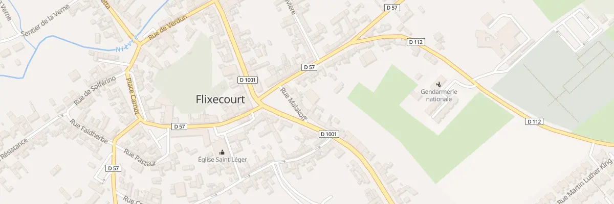 Plan du 7 Rue Malakoff à Flixecourt