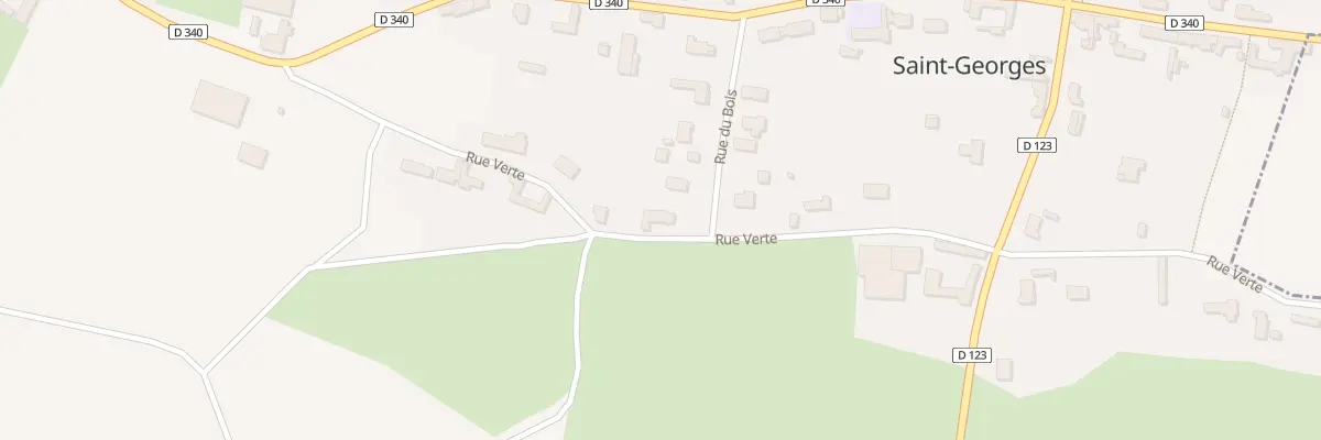 Plan du 22 Rue Verte à Saint-Georges