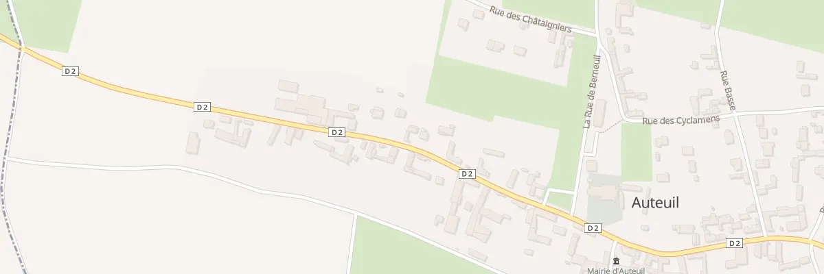 Plan du 8 Rue de Gournay à Auteuil