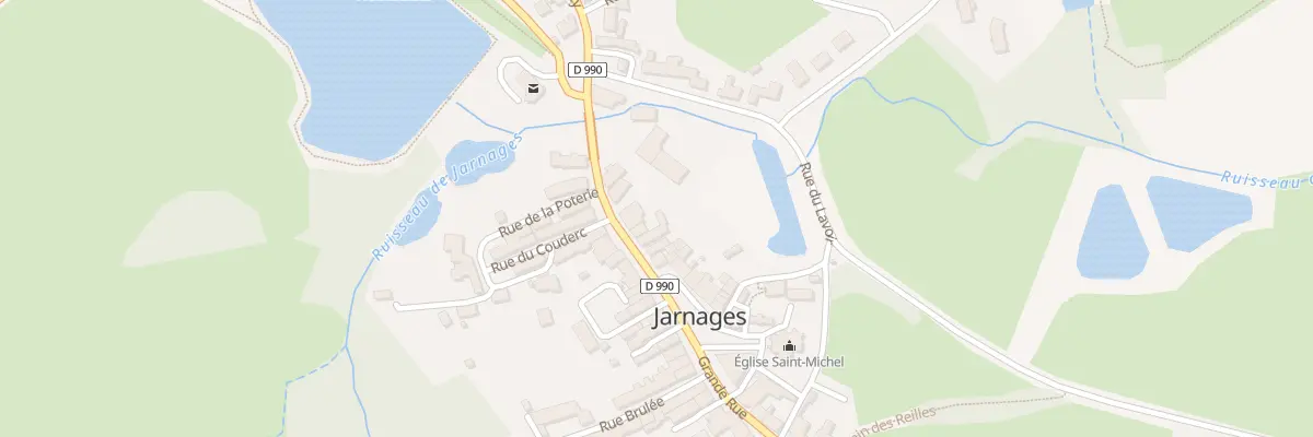 Plan du 11 Grand Rue à Jarnages