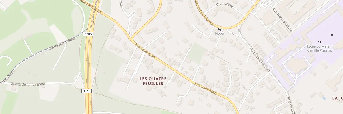 Plan du 146 Rue Saint Jean à Pontoise