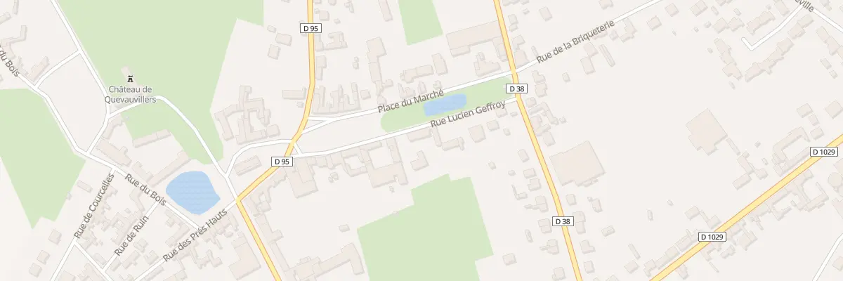 Plan du 18 Rue Lucien Geffroy à Quevauvillers