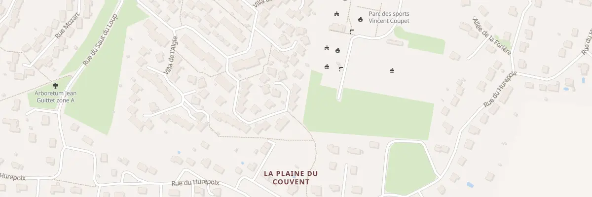 Plan du 34 Vla de la Cigogne à Limours