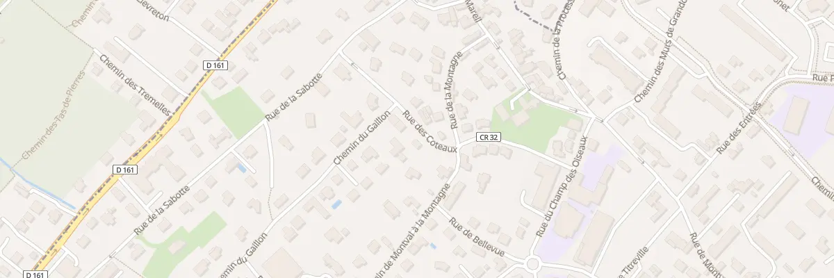 Plan du 3 Rue des Coteaux à Marly-le-Roi