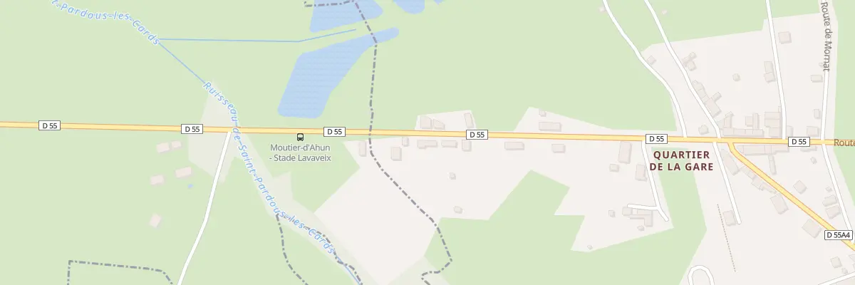 Plan du 9 Rue du Stade à Lavaveix-les-Mines