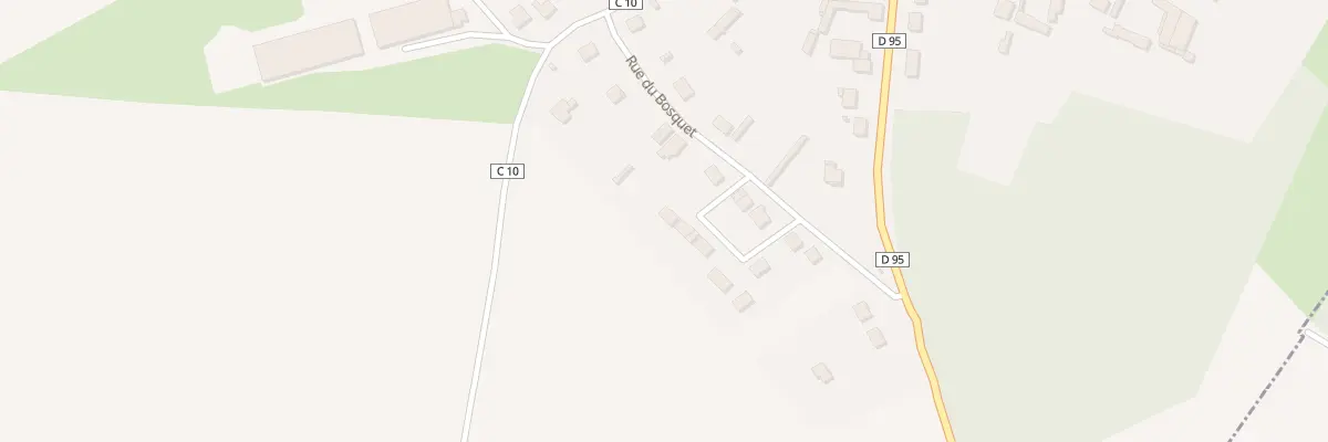 Plan du 2 All des Aubepines à Briquemesnil-Floxicourt