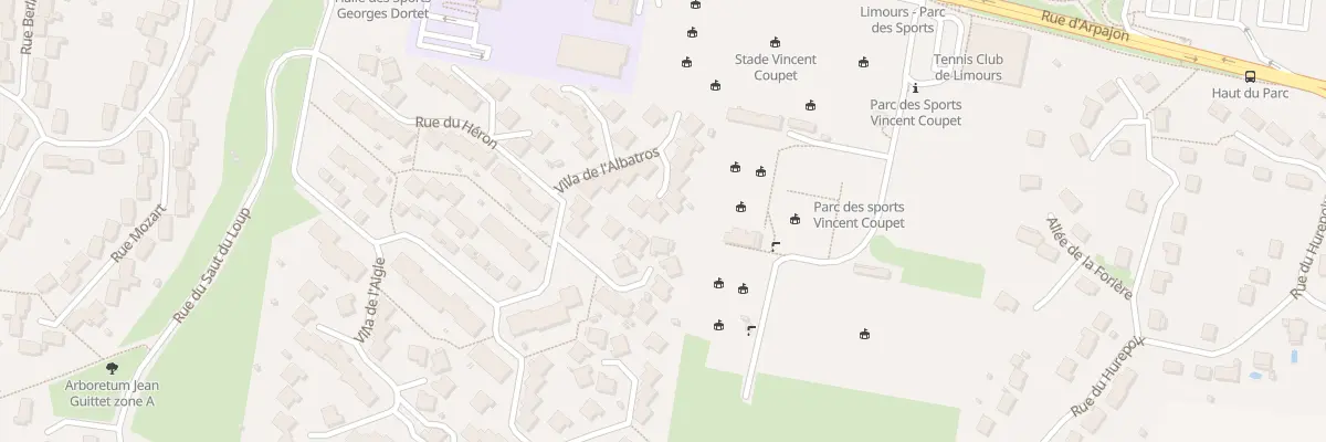 Plan du 14 Vla de l’Albatros à Limours