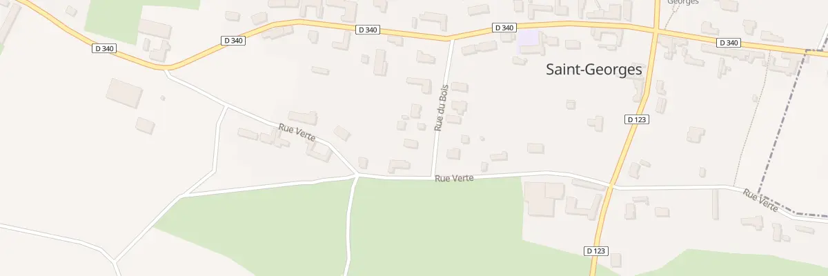 Plan du 10B Rue du Bois à Saint-Georges