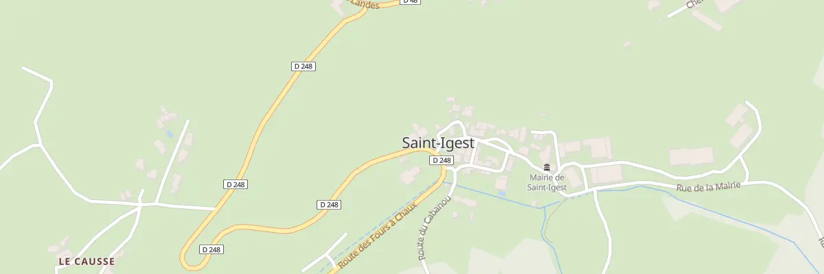Plan du 5008A Le Bourg à Saint-Igest