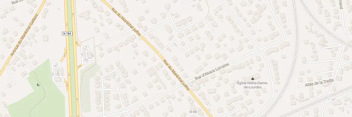 Plan du 26 Rue du Maréchal Joffre à Conflans-Sainte-Honorine
