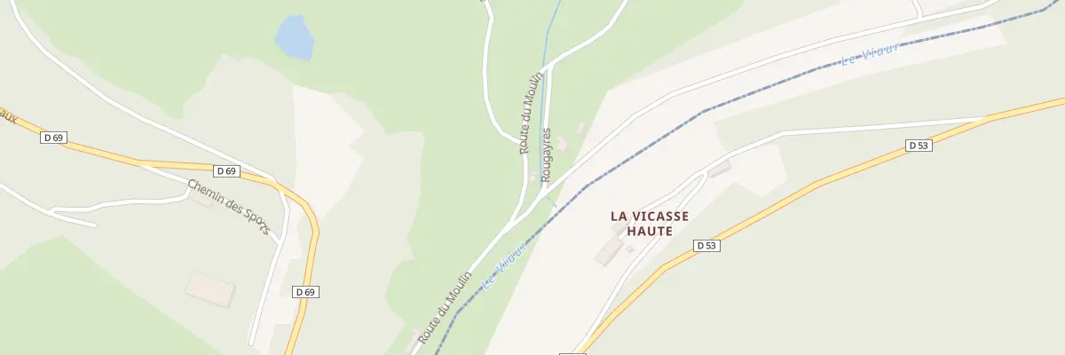 Plan du 5034A La Grave Basse à Bor-et-Bar