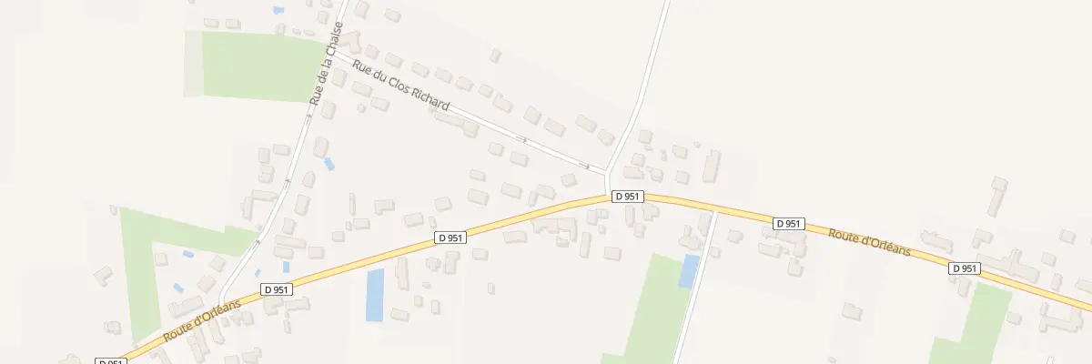 Plan du 1B Rue du Clos Richard à Darvoy