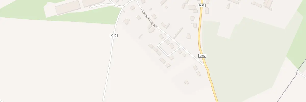 Plan du 4 All des Aubepines à Briquemesnil-Floxicourt