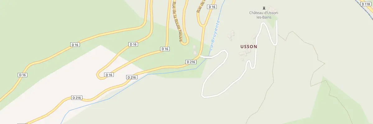 Plan du 5001 Hameau d’Usson à Rouze
