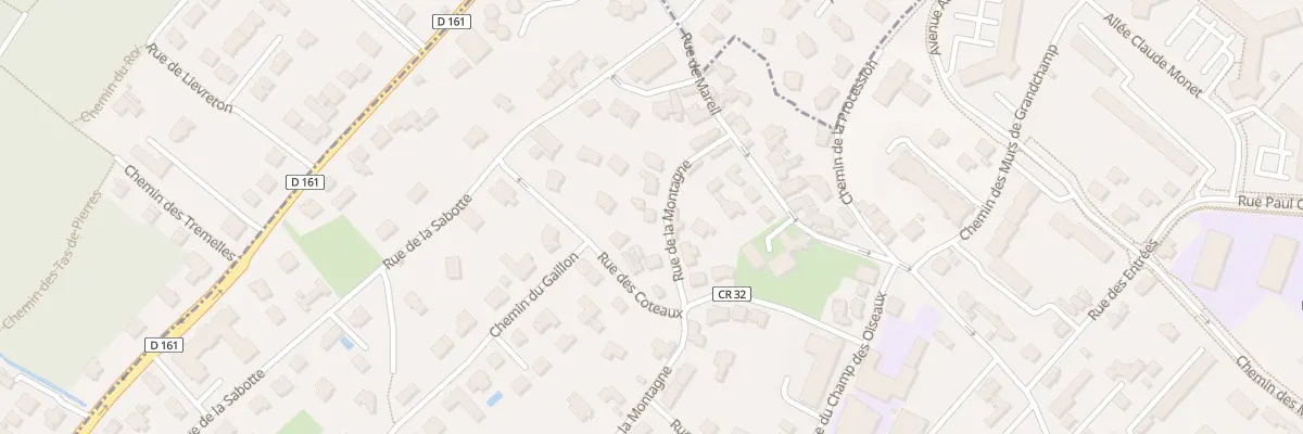 Plan du 12 Rue de la Montagne à Marly-le-Roi