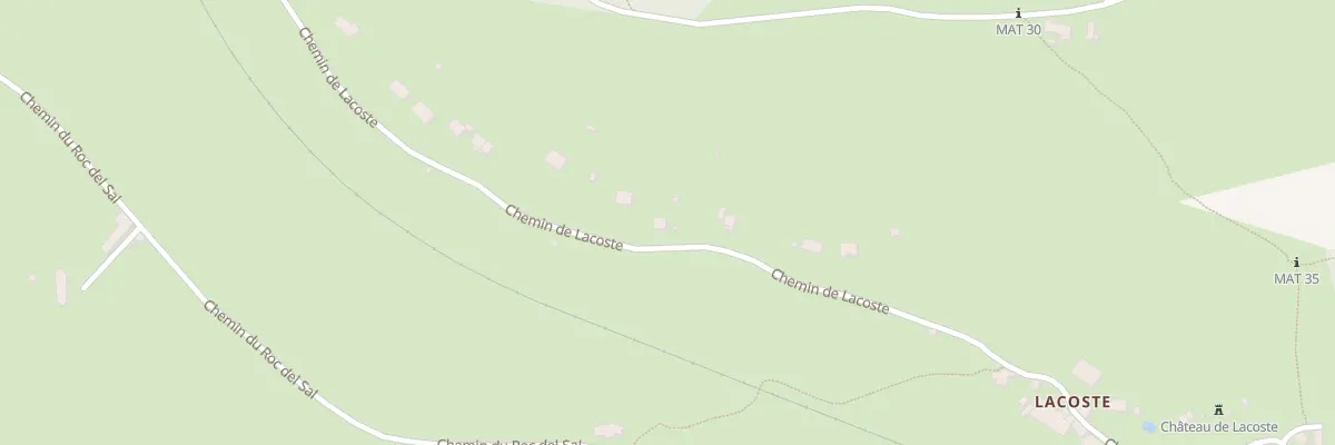 Plan du 35 Che de Lacoste à Capdenac-Gare