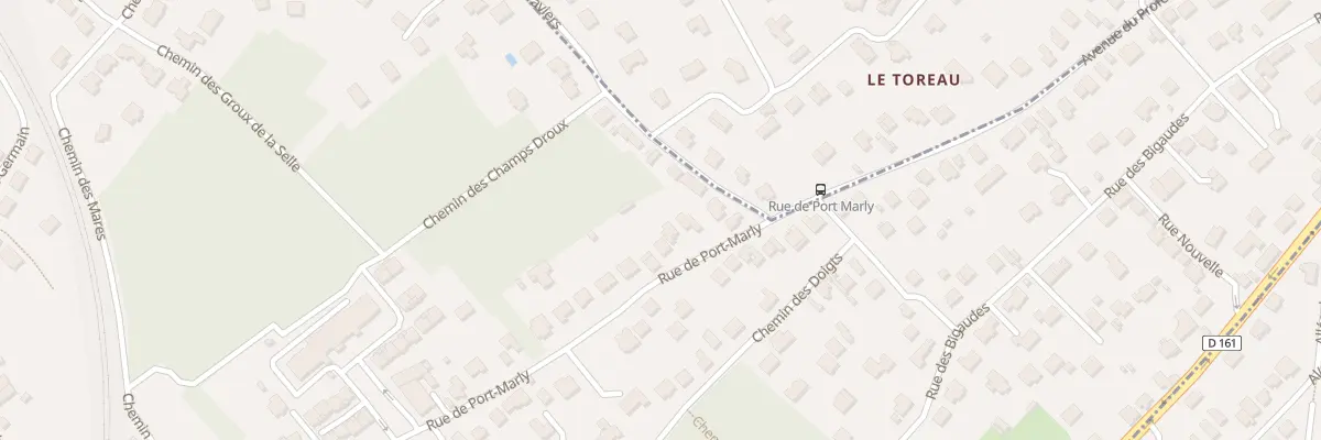 Plan du 55 Rue de Port-marly à Mareil-Marly