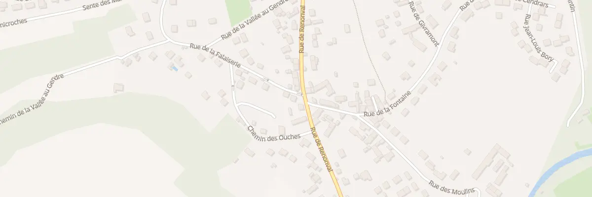 Plan du 48 Rue de Renonval au Mérévillois