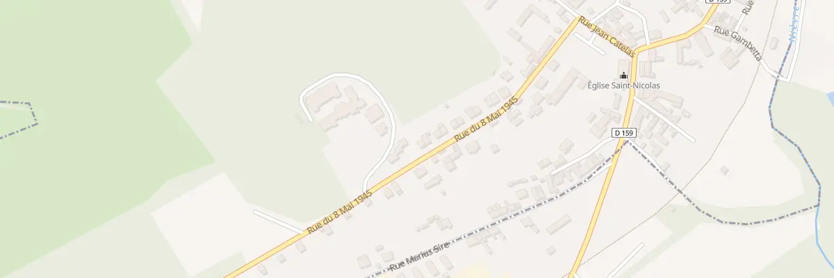 Plan du 36 Rue du 8 Mai 1945 à Ville-le-Marclet