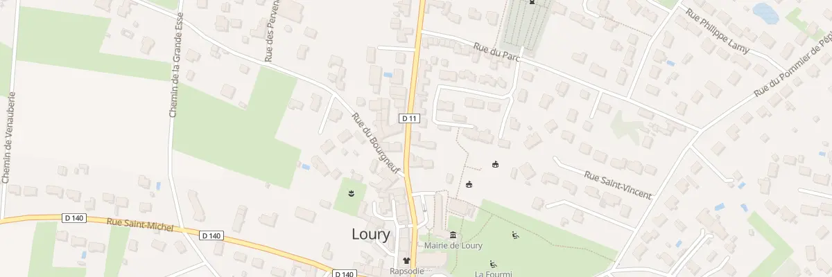 Plan du 148 Rue Henri de Toulouse-Lautrec à Loury