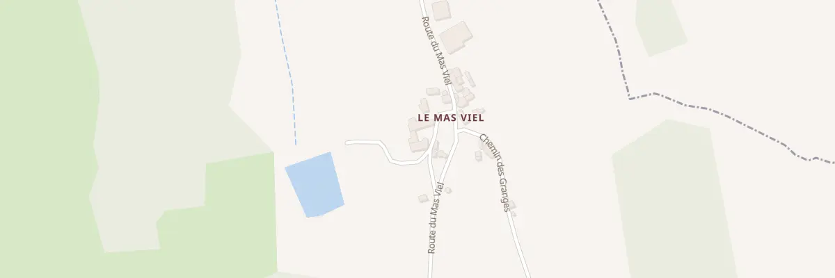Plan du 5084 Le Mas Viel à Saint-Igest