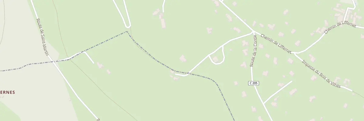 Plan du 5193F Camp de la Reine à Lunan