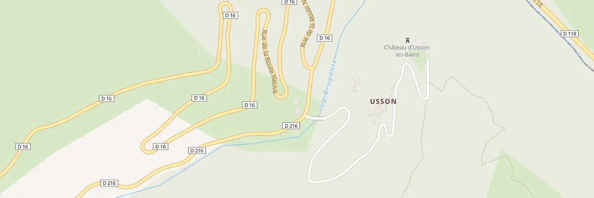 Plan du 100 Champ du Soula à Rouze