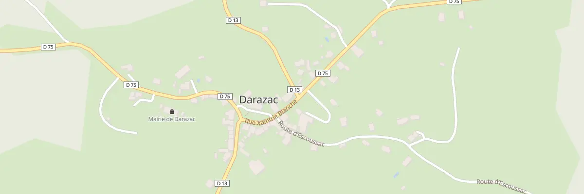 Plan du 3 Rue Xaintrie Blanche à Darazac