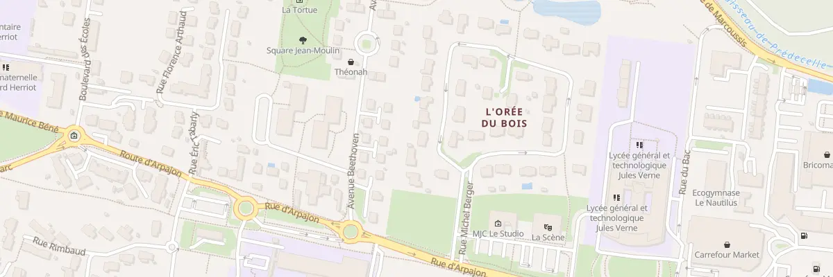Plan du 25 Rue Michel Berger à Limours