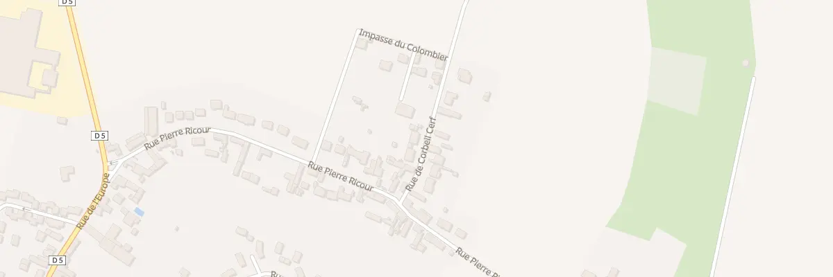 Plan du 5 Rue de Corbeil-cerf à Saint-Crépin-Ibouvillers