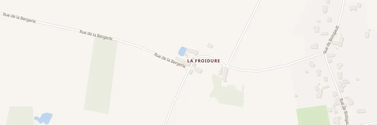Plan du 5029 Les Bruyeres à Donnery