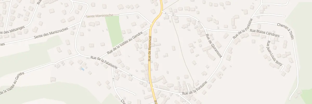 Plan du 15 Rue de Renonval au Mérévillois