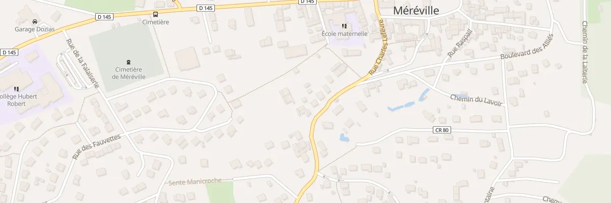 Plan du 14 Rue de Renonval au Mérévillois