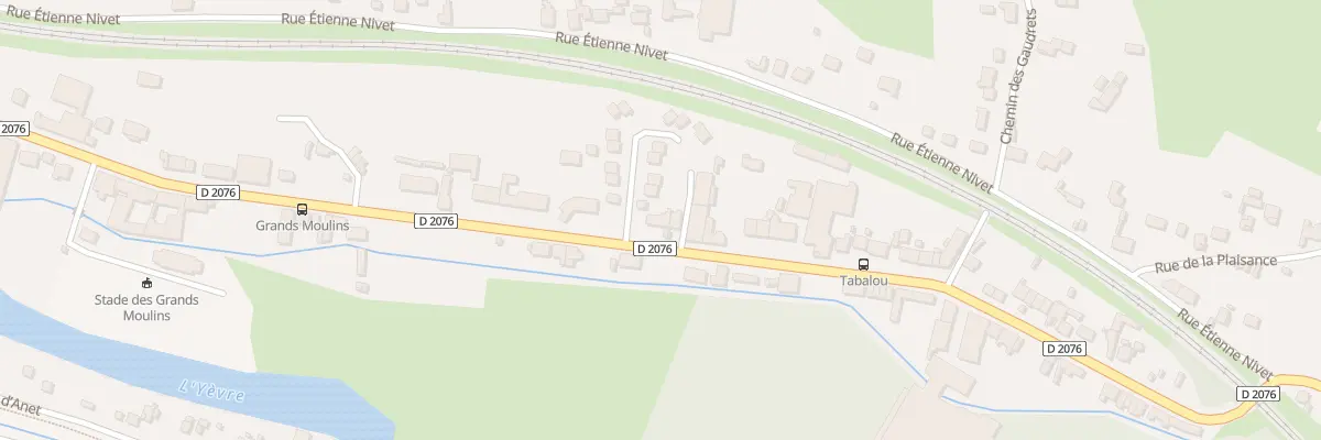 Plan du 14 Rue Pasteur à Vierzon