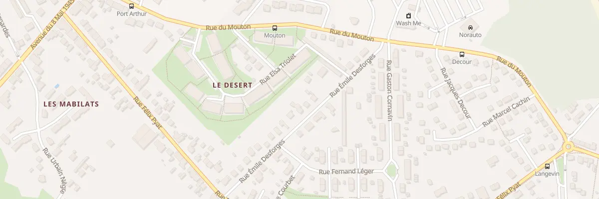 Plan du 55 Rue Emile Desforges à Vierzon