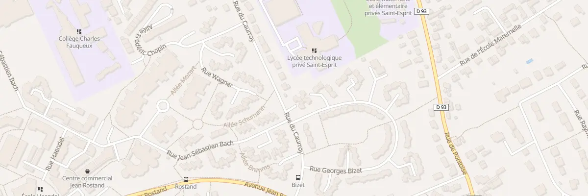 Plan du 55 Rue du Caurroy à Beauvais
