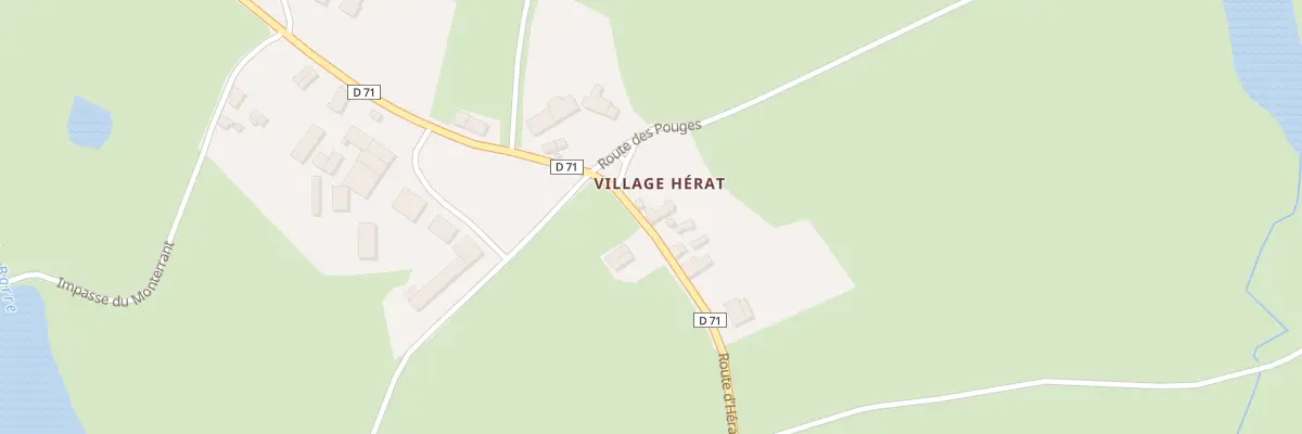 Plan du 5048 Village d’Hérat à Vigoulant