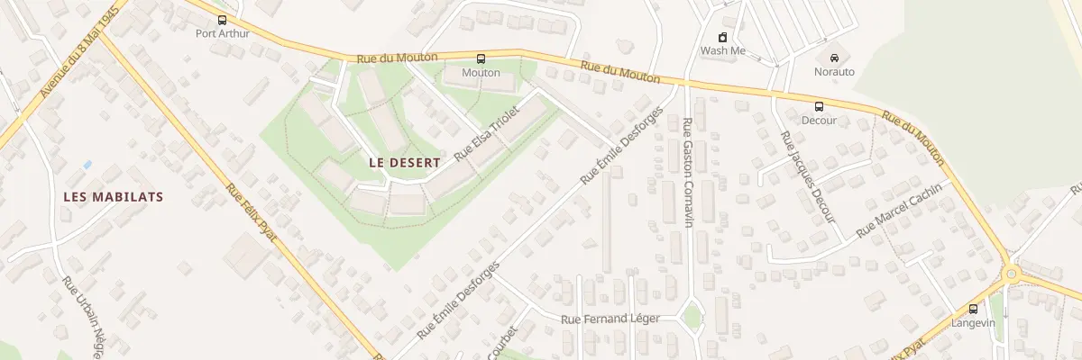 Plan du 57 Rue Emile Desforges à Vierzon